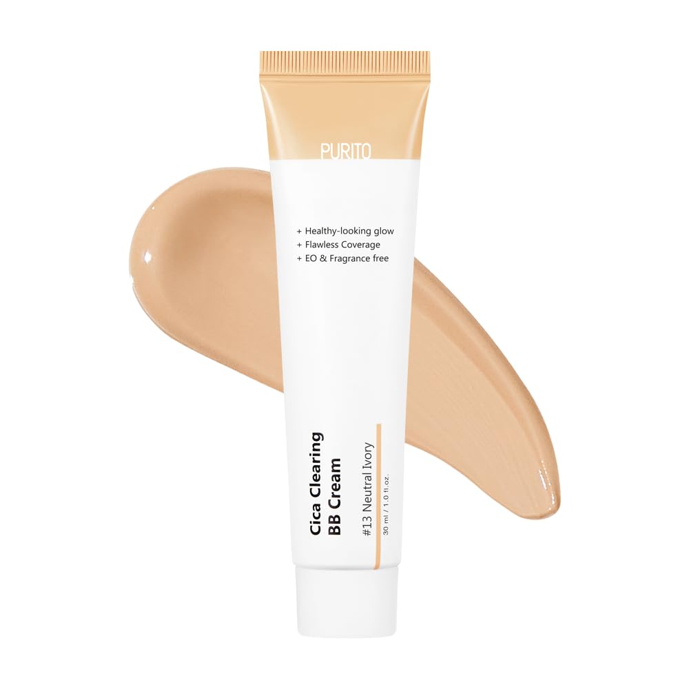 PURITO Cica Clearing BB Cream #13 Neutral Ivory 1 fl.oz / 30ml