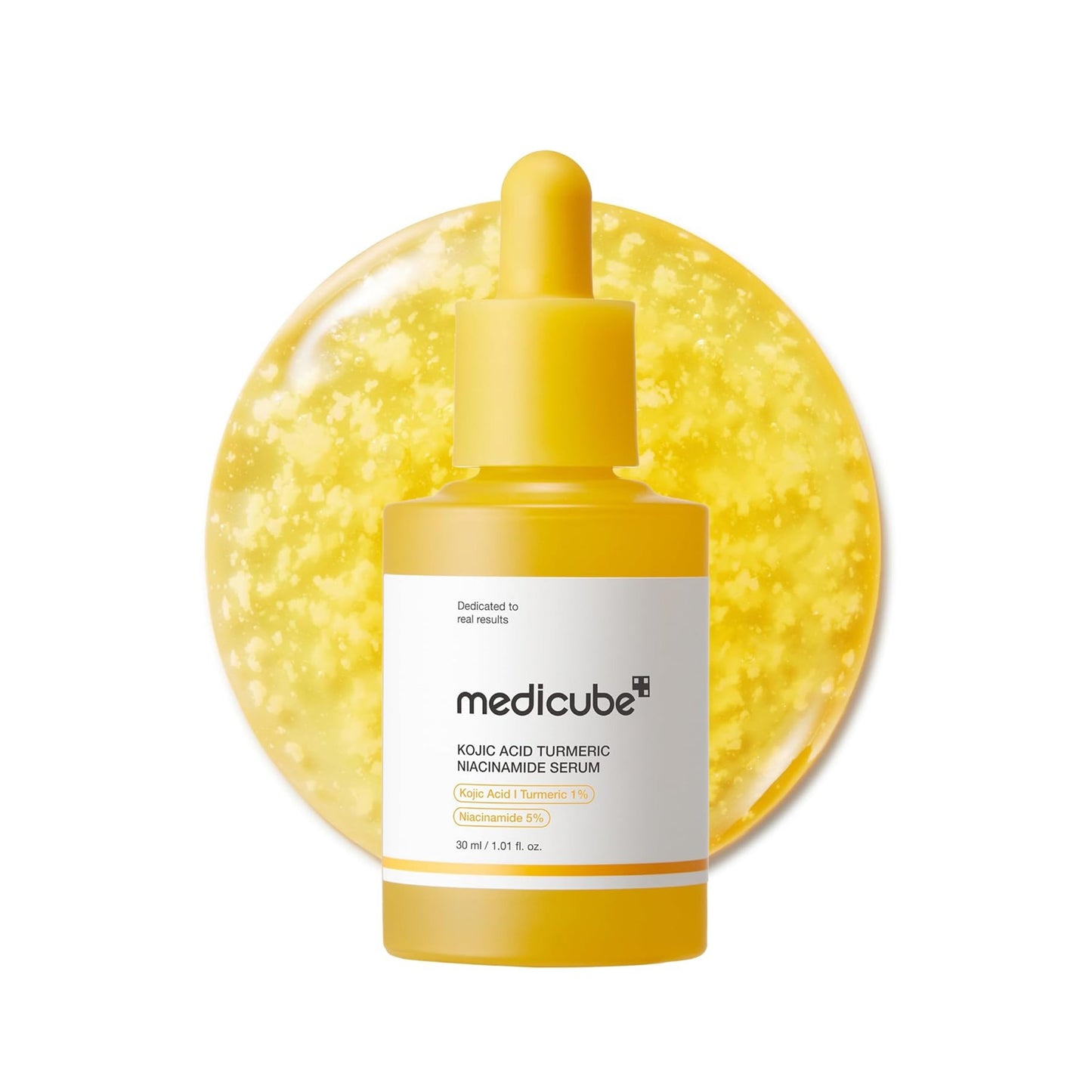 MEDICUBE Kojic Acid Turmeric Niacinamide Serum – Glow & Calm Radiance | 30 ml