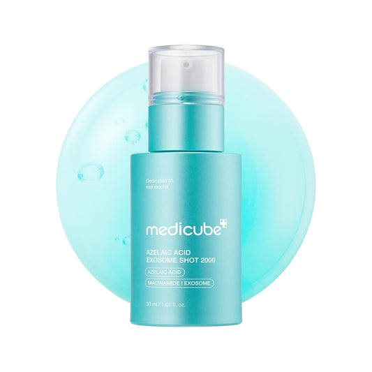 MEDICUBE Azelaic Acid Ultimate Skincare Set – Complete Pore Refining & Glass Skin Routine (4-Step System)