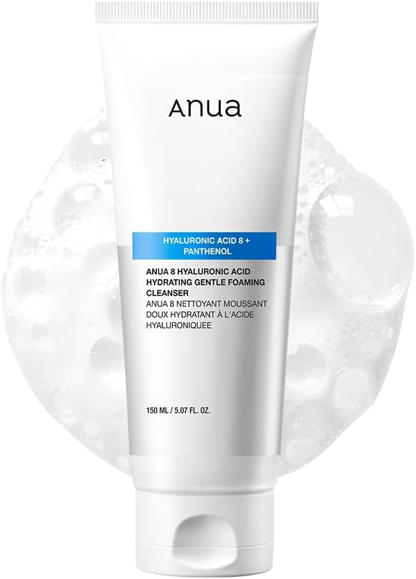 ANUA Hydrating Gentle Foaming Cleanser, Hyaluronic Acid UAE