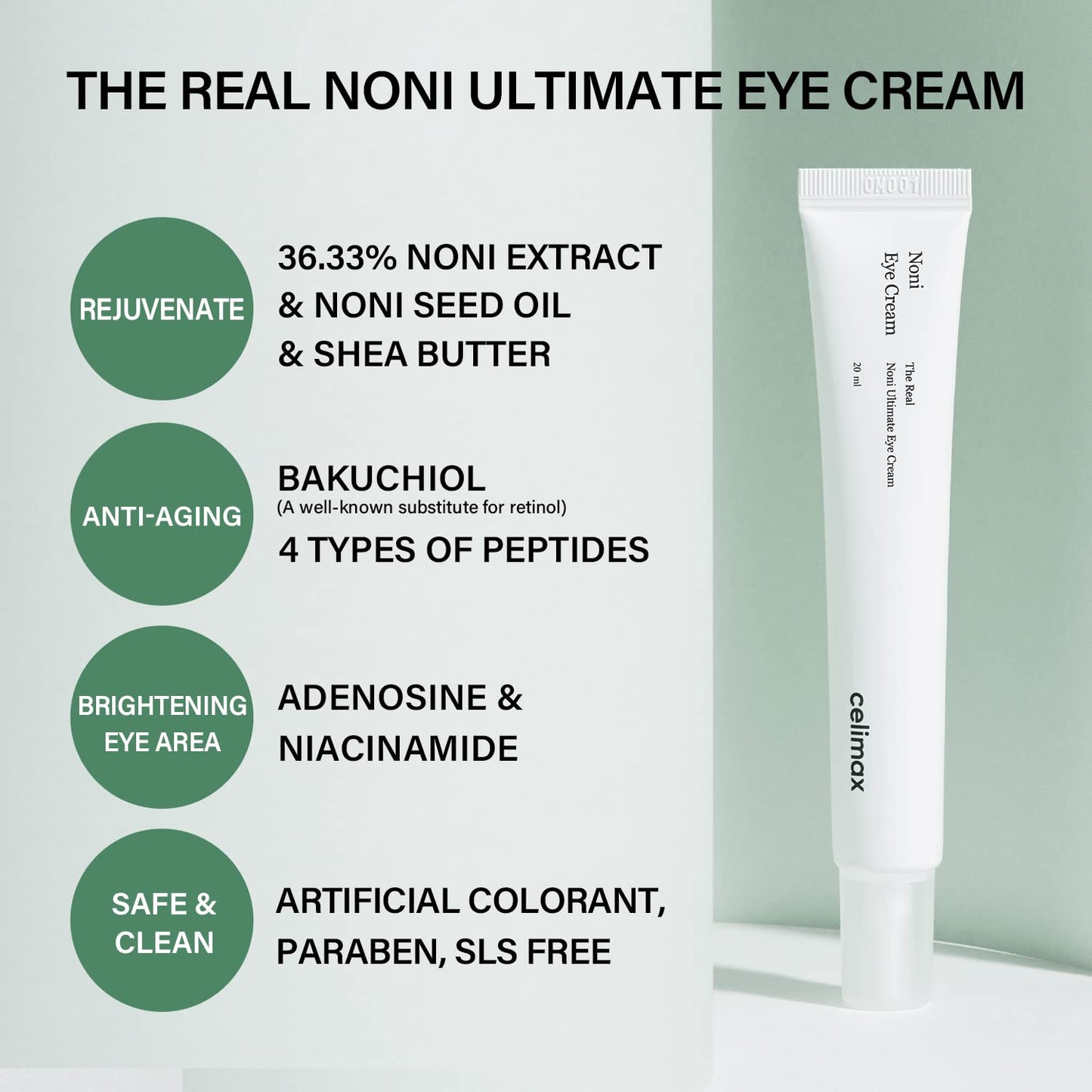 Celimax Real Noni Eye Cream 20ml