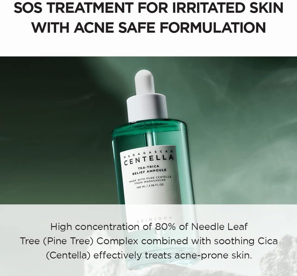 SKIN1004 Madagascar Centella Tea Trica Relief Ampoule UAE