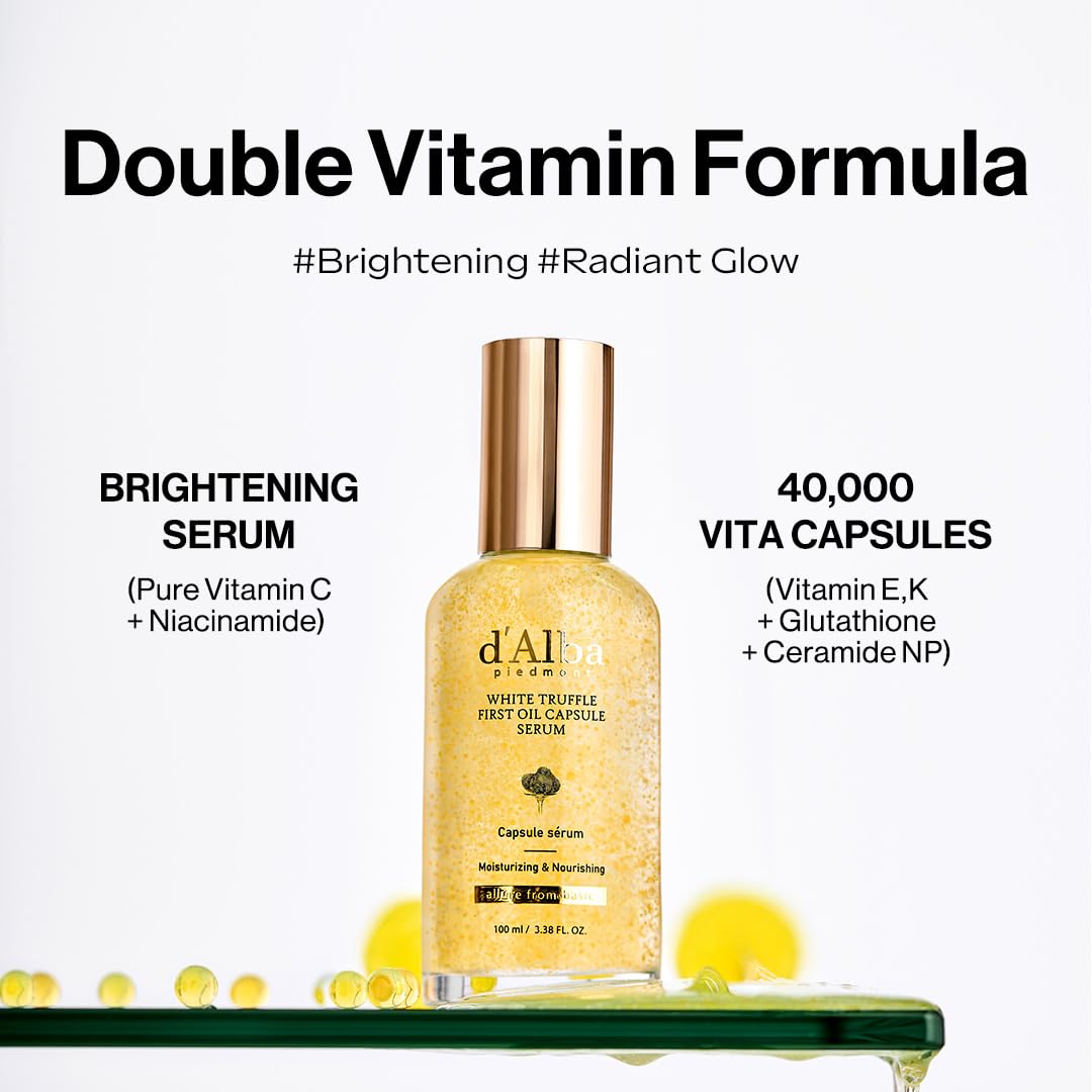 d'alba Piedmont White Truffle Oil Capsule Serum
