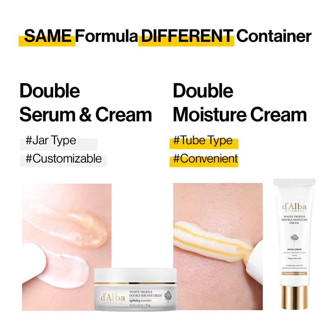 d’Alba Italian White Truffle Double Serum & Cream (70g)
