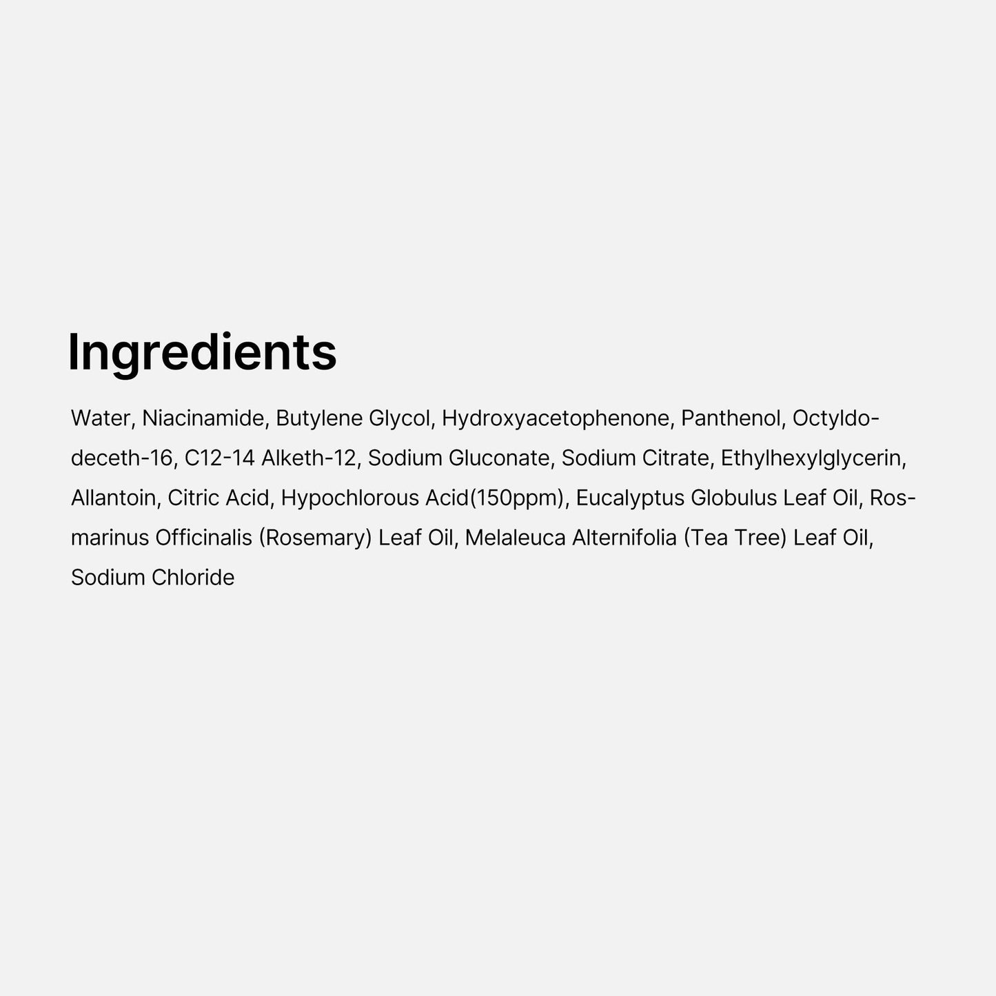Medicube Hypochlorous Acid Daily Facial Spray – Calm, Purify & Refresh Mist 125 ml
