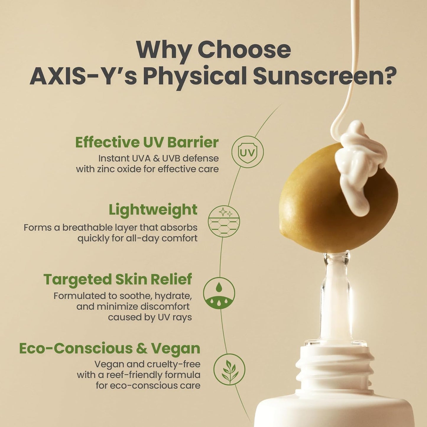 AXIS-Y Complete No Stress Physical Sunscreen 50ml