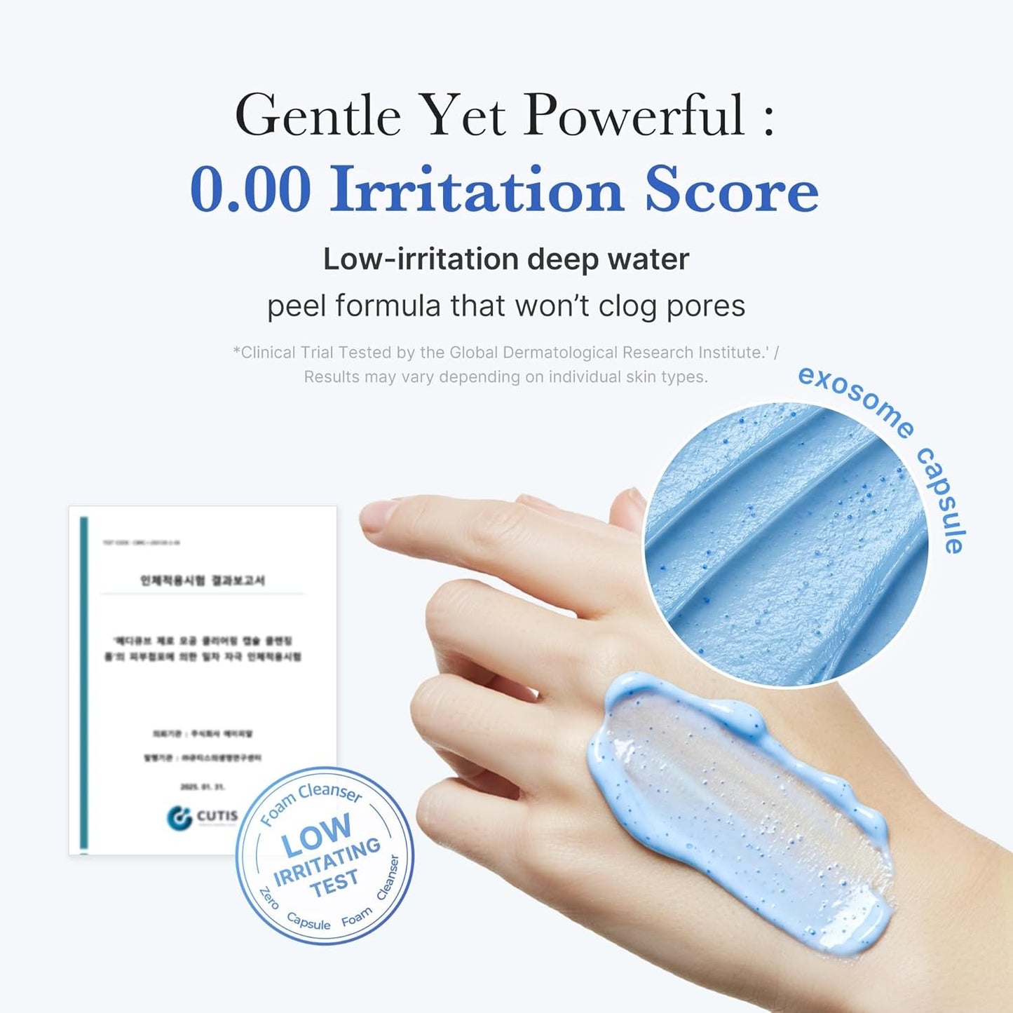 Medicube Zero Pore SA Clear Capsule Cleansing Foam – Deep Pore + Clarify Foam 120 g