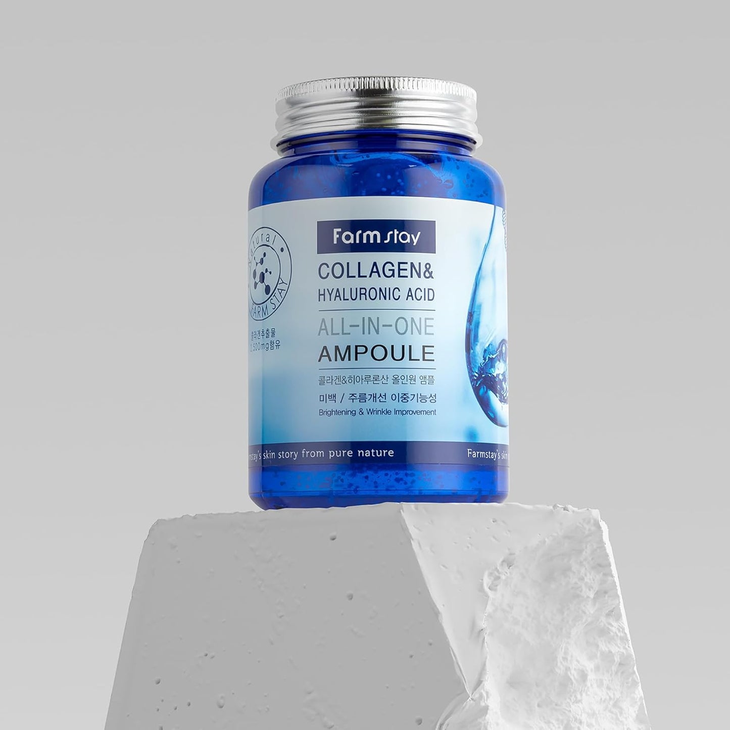 Farm Stay Collagen & Hyaluronic Acid All-in-One Ampoule Cream - 250ml