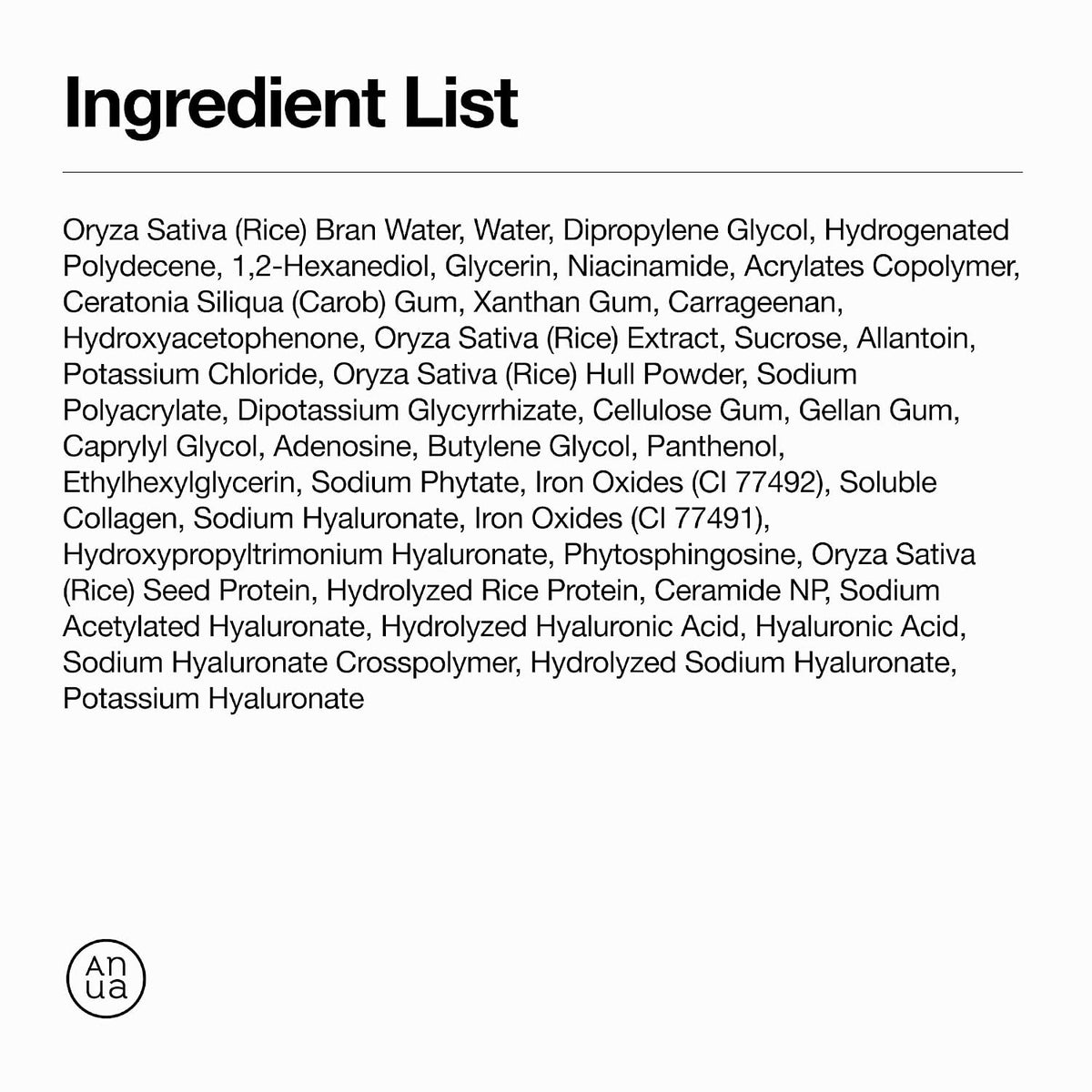 Anua Rice 70 Glow Collagen Mask (4 Sheets / 1.34 oz)