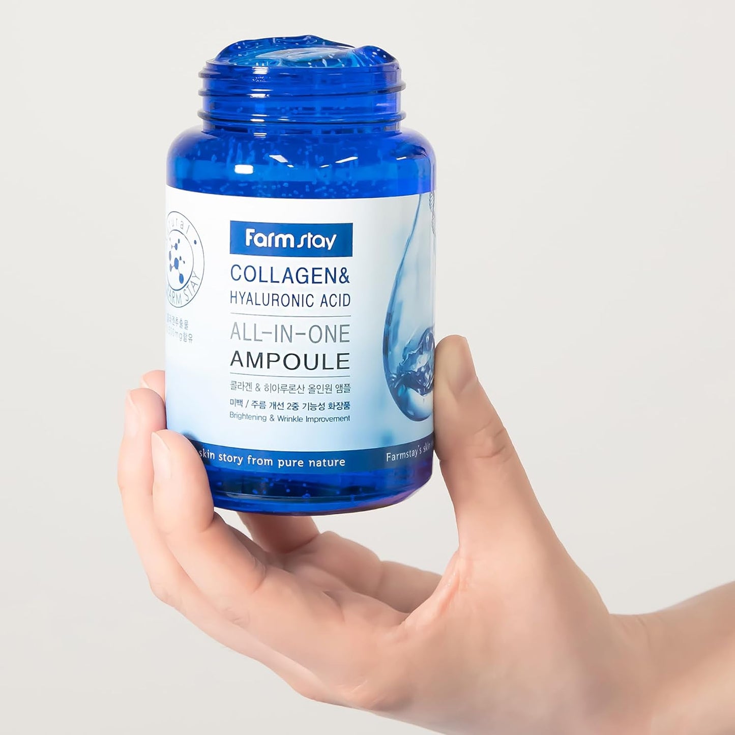 Farm Stay Collagen & Hyaluronic Acid All-in-One Ampoule Cream - 250ml