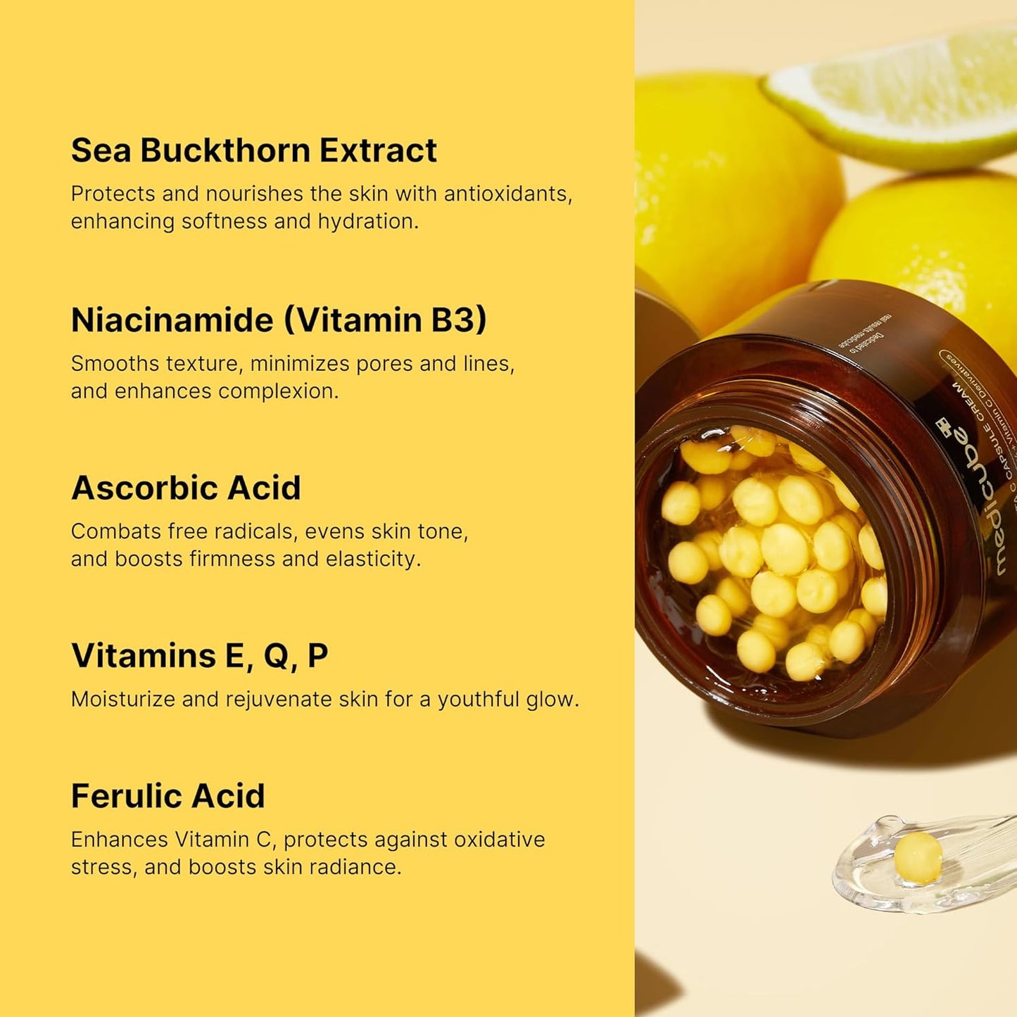 Medicube Glass Skin Night Duo | Vitamin C Moisturizer & Turmeric Overnight Mask