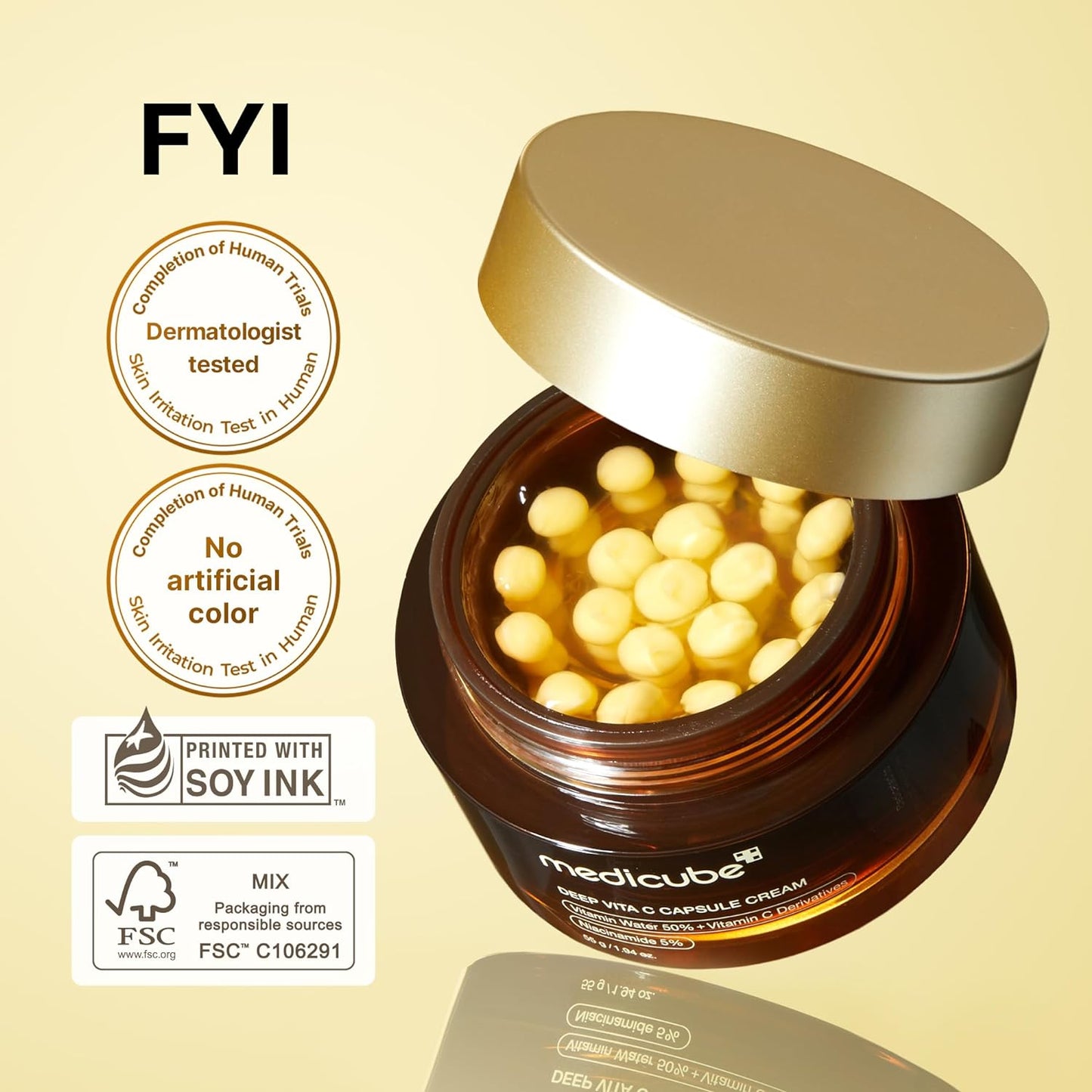 Medicube Deep Vita C Capsule Serum & Cream Duo