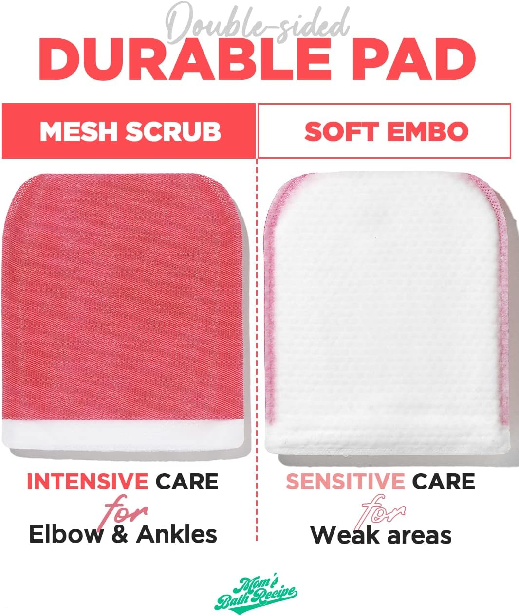 Mom's Bath Recipe Body Peeling Pad Strong - 8 Sheets
