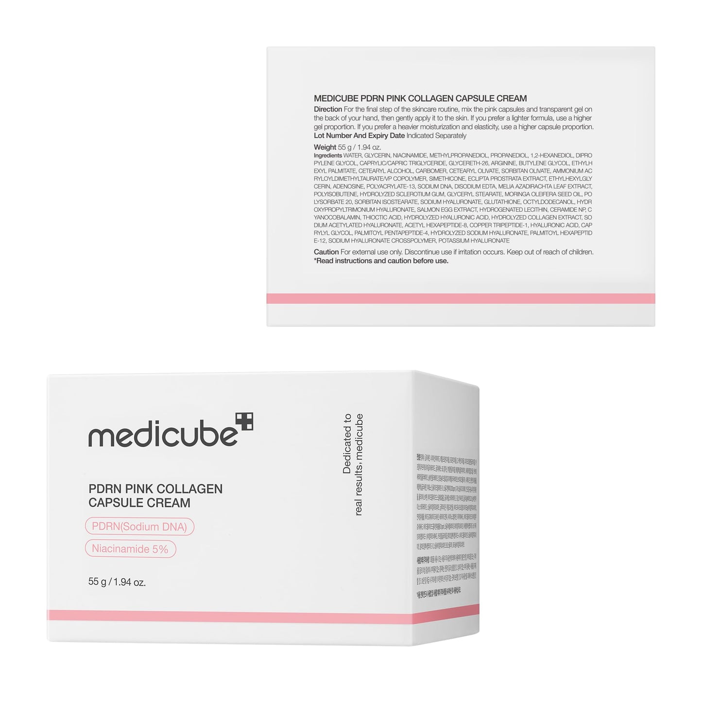 Medicube PDRN Pink Collagen Capsule Cream UAE Saudi Qatar Jordan