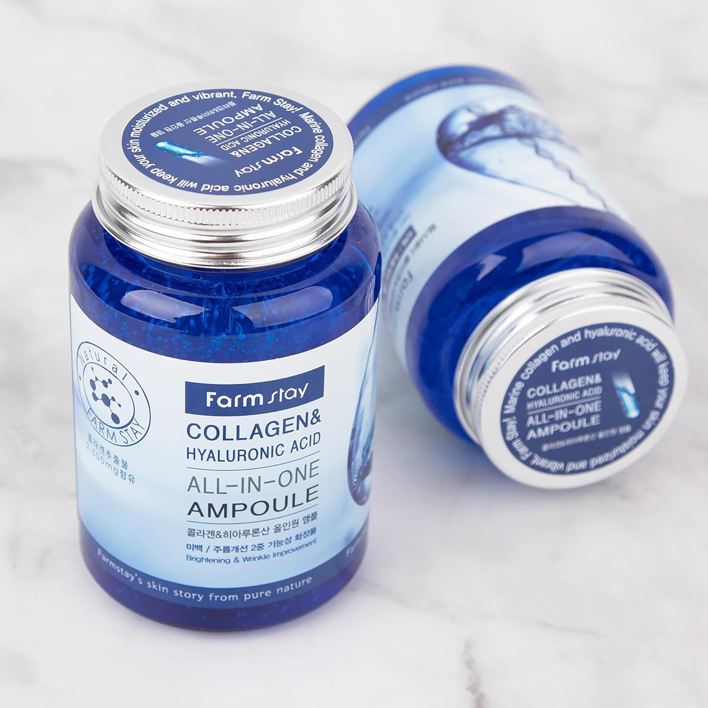 Farm Stay Collagen & Hyaluronic Acid All-in-One Ampoule Cream - 250ml