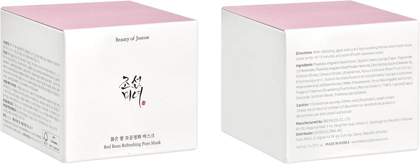 Beauty of Joseon Red Bean Refreshing Pore Mask UAE Saudi Qatar Jordan