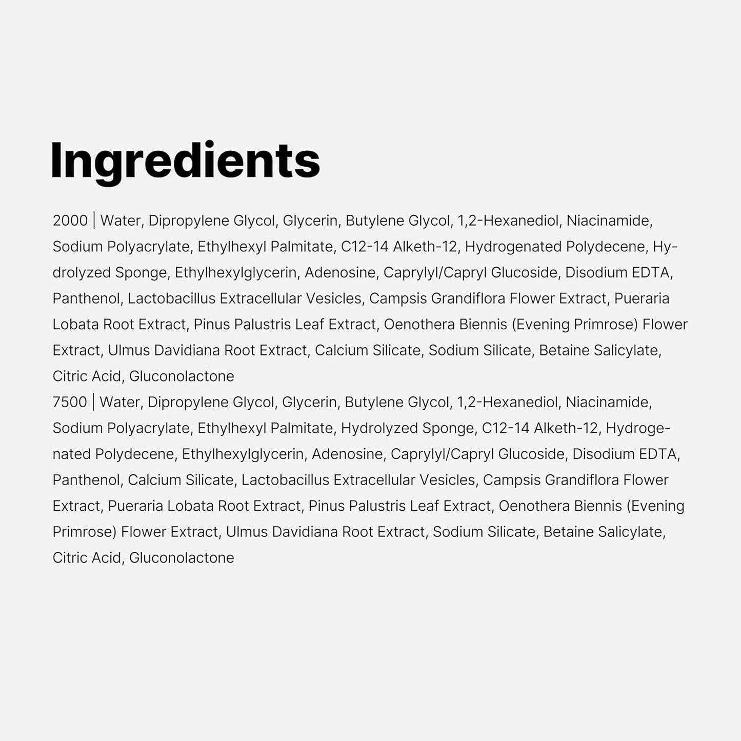 Medicube Zero Exosome Shot 2000 / 7500 PPM Spicule Facial Serum UAE Saudi Qatar Jordan