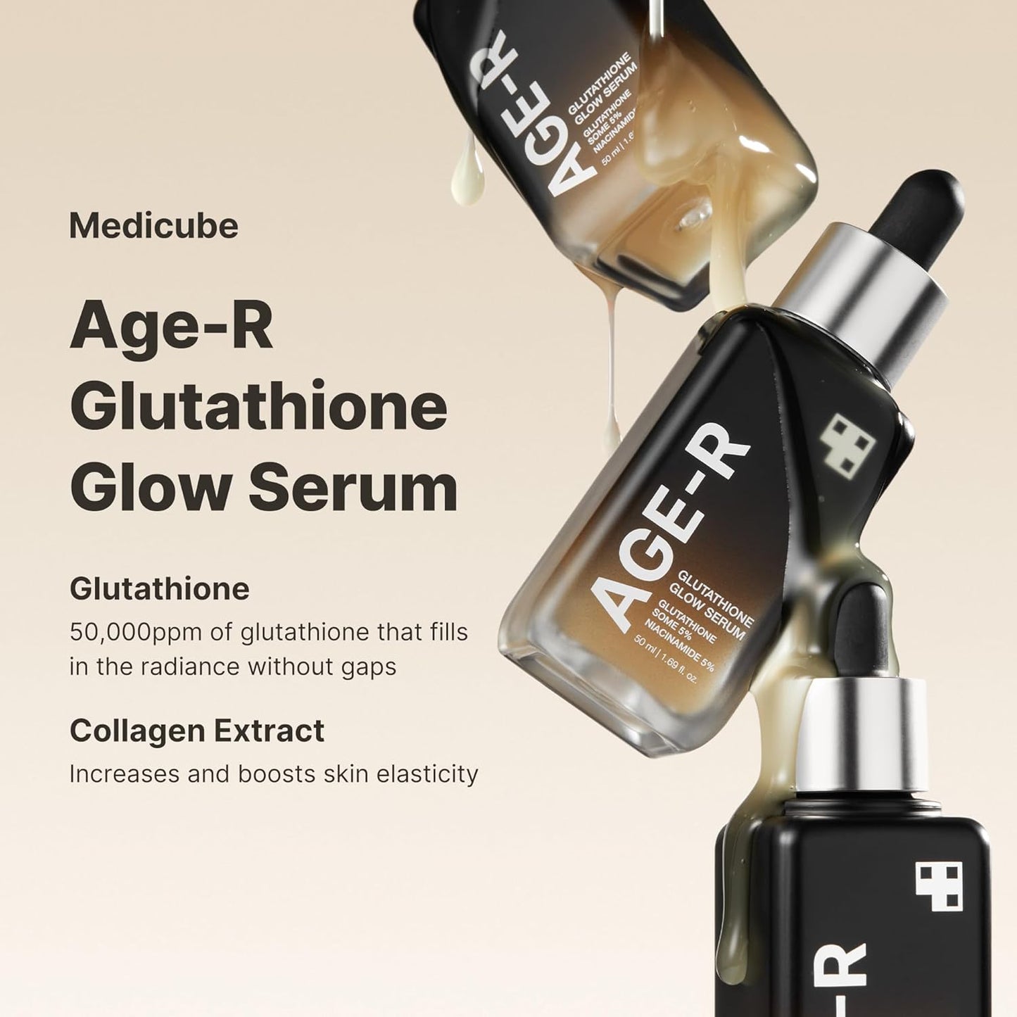 Medicube AGE R Glutathione Glow Serum UAE
