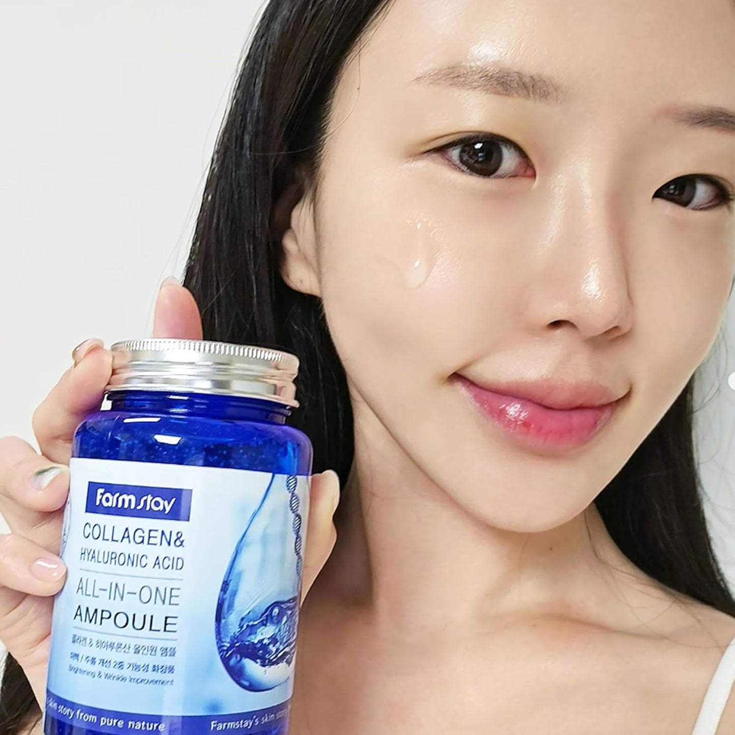 Farm Stay Collagen & Hyaluronic Acid All-in-One Ampoule Cream - 250ml
