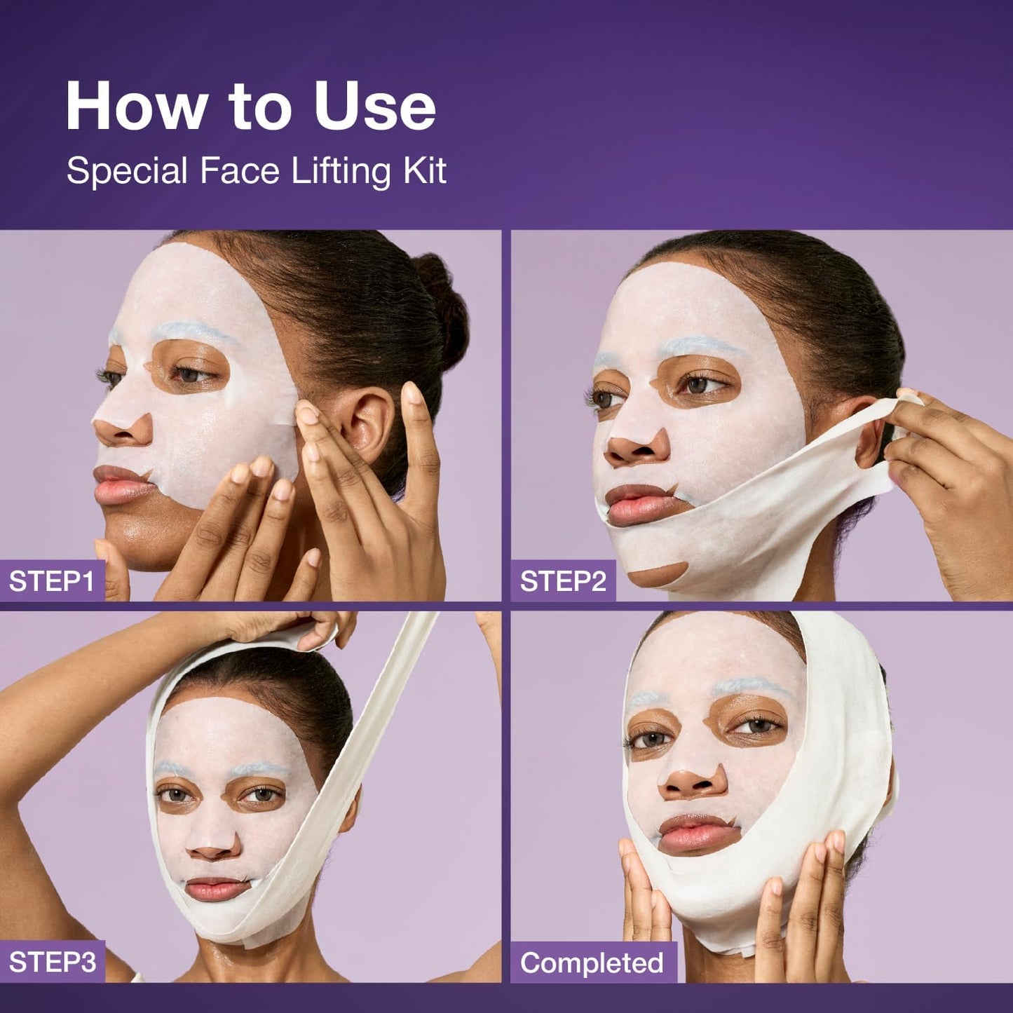 numbuzin No.9 Sheet Mask | NAD+ BIO Lifting-sil Full Face Mask - 4EA