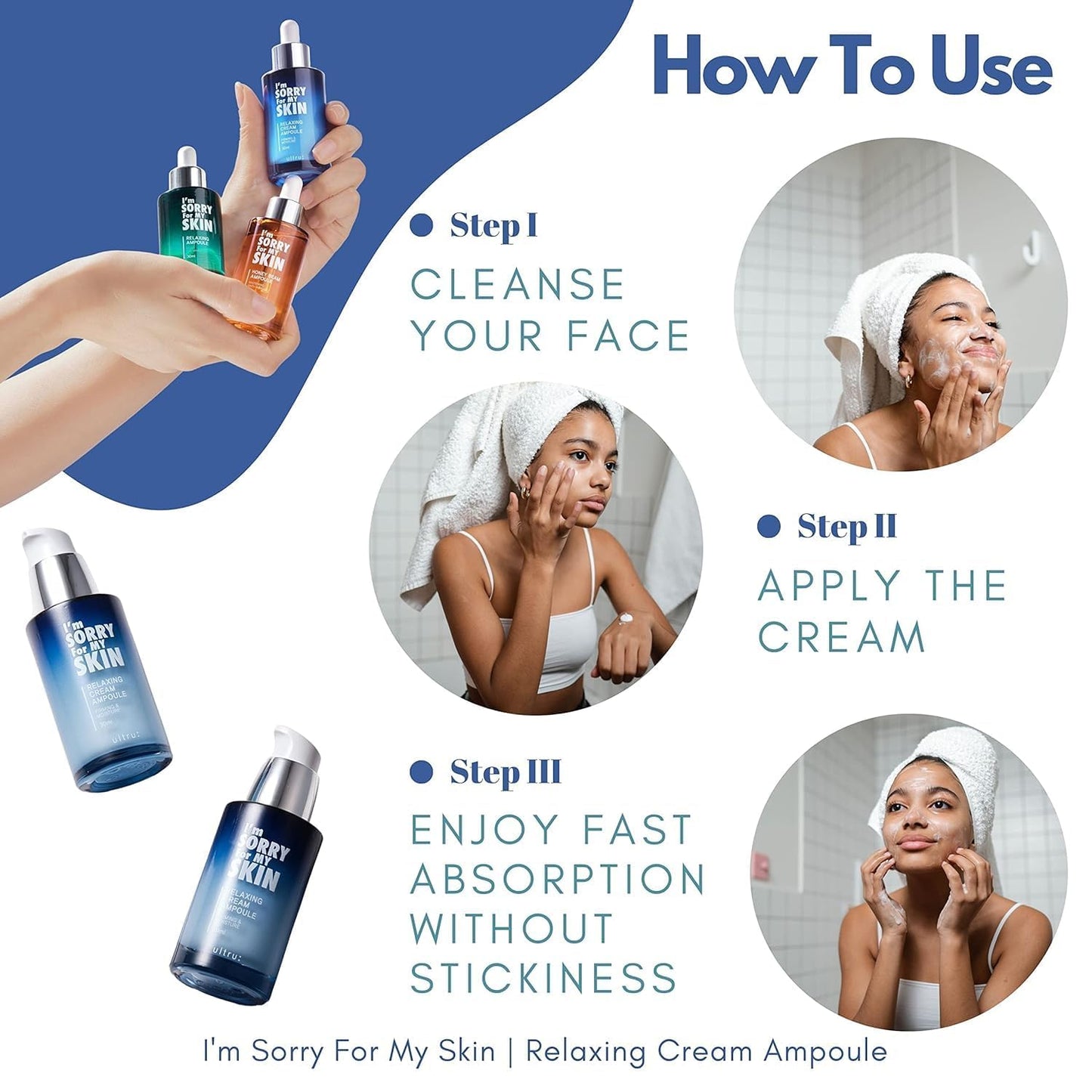 I'M SORRY FOR MY SKIN Facial Skin Ampoule 30ml