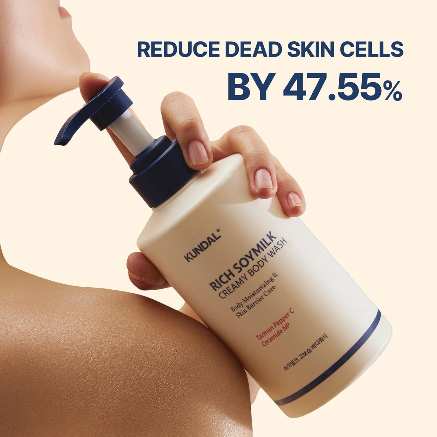 KUNDAL Soymilk Body Wash & Cream Set