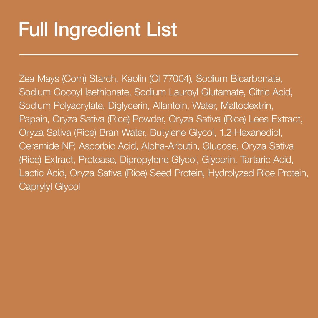 Anua Rice Enzyme Brightening Cleansing Powder UAE Saudi Qatar Jordan