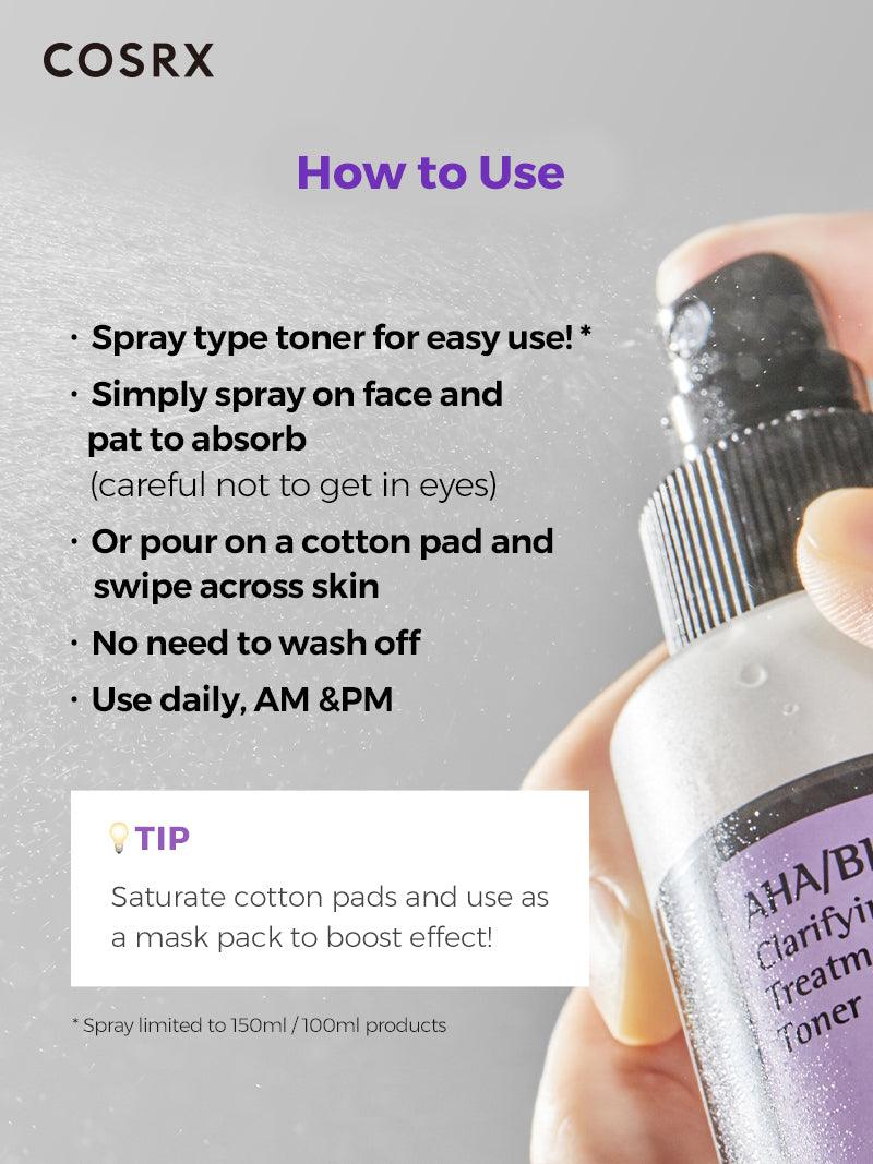 Cosrx AHA BHA Clarifying Toner UAE