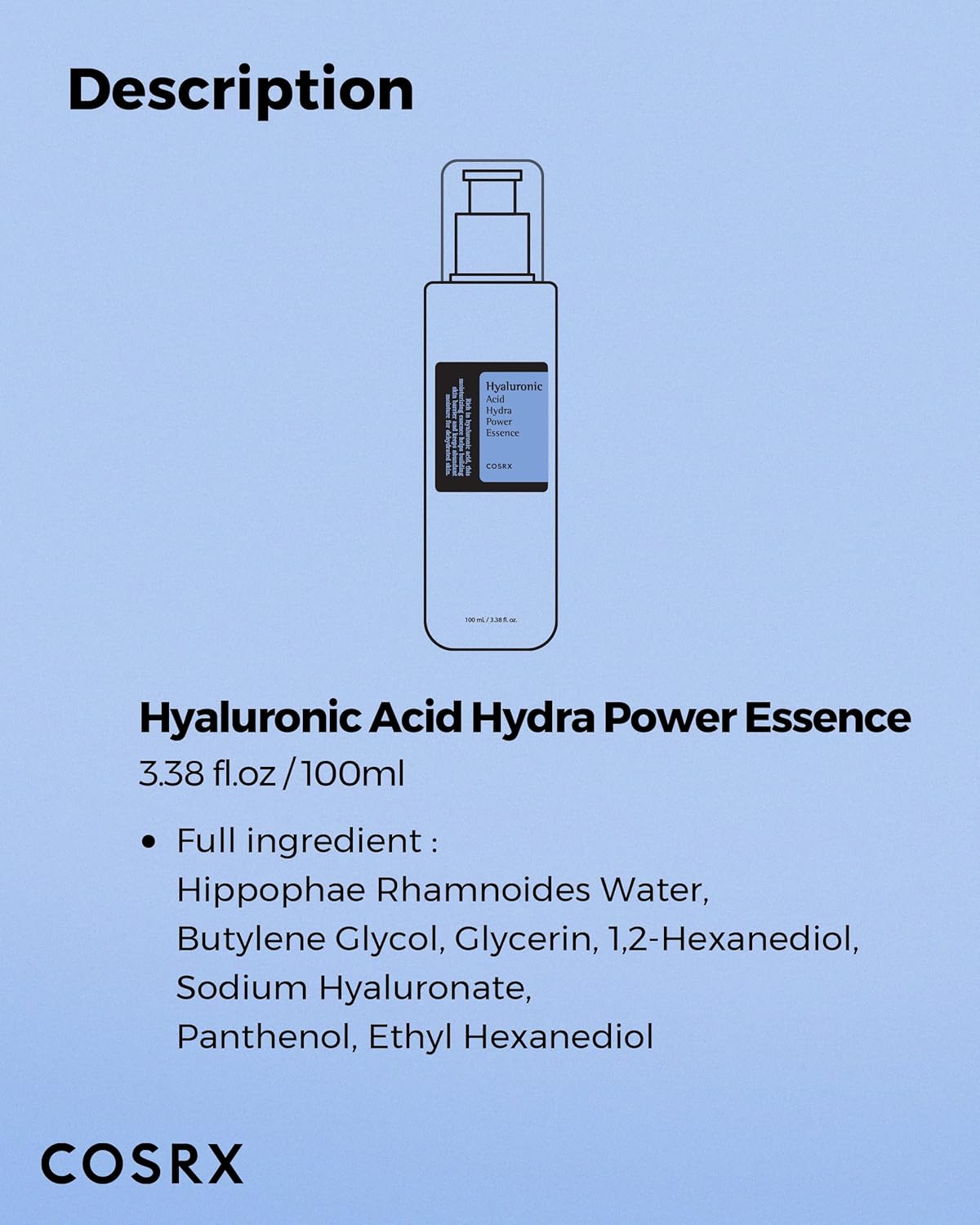 Cosrx Hyaluronic Acid Hydra Power Essence UAE