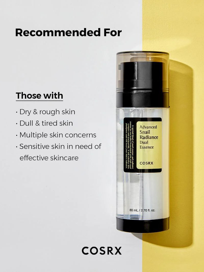 Cosrx Advanced Snail Radiance Dual Essence UAE