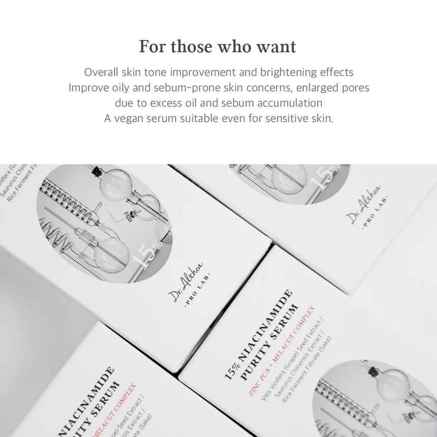 Dr Althea 15% Niacinamide Purity Serum UAE