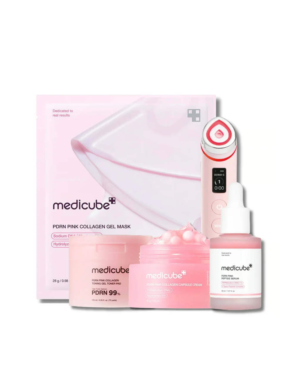 Medicbe PDRN Booster Pink Toning Collagen Set – Official KBeauty