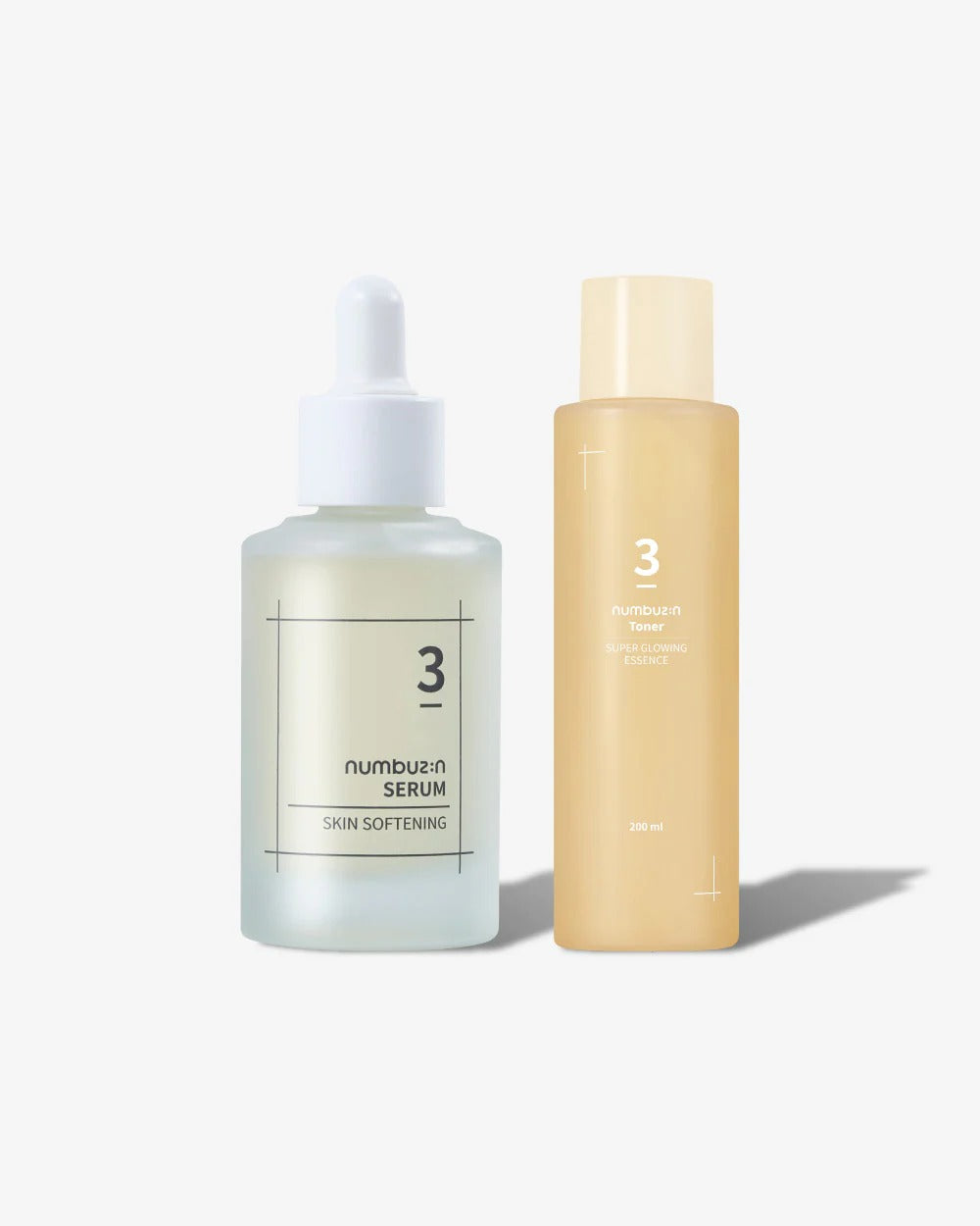 numbuzin No.3 Pore Tightening Glass Skin Duo