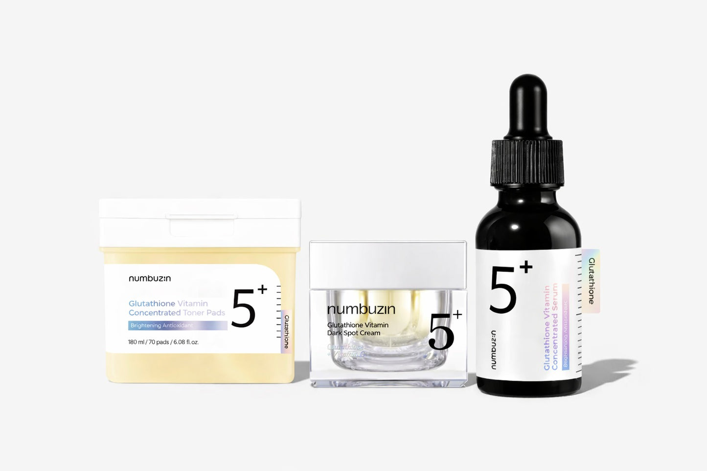 numbuzin No.5 Glutathione Brightening Trio ✨🍋