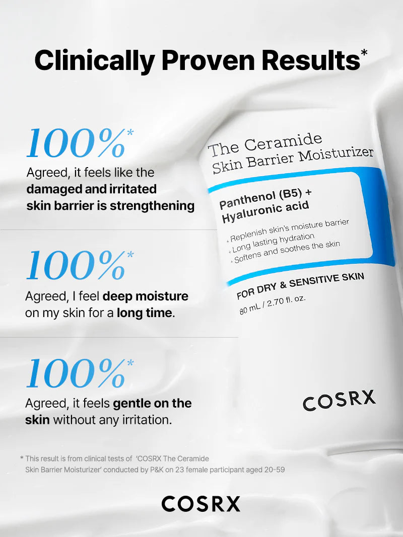 COSRX The Ceramide Skin Barrier Moisturizer – 80ml