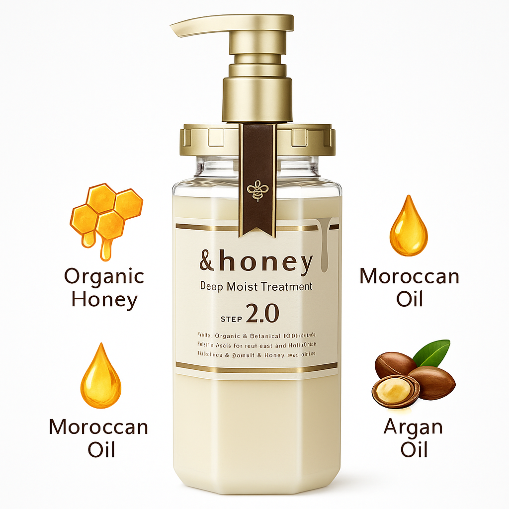 &honey (And Honey) Deep Moist Shampoo & Treatment Set (1.0 + 2.0) UAE