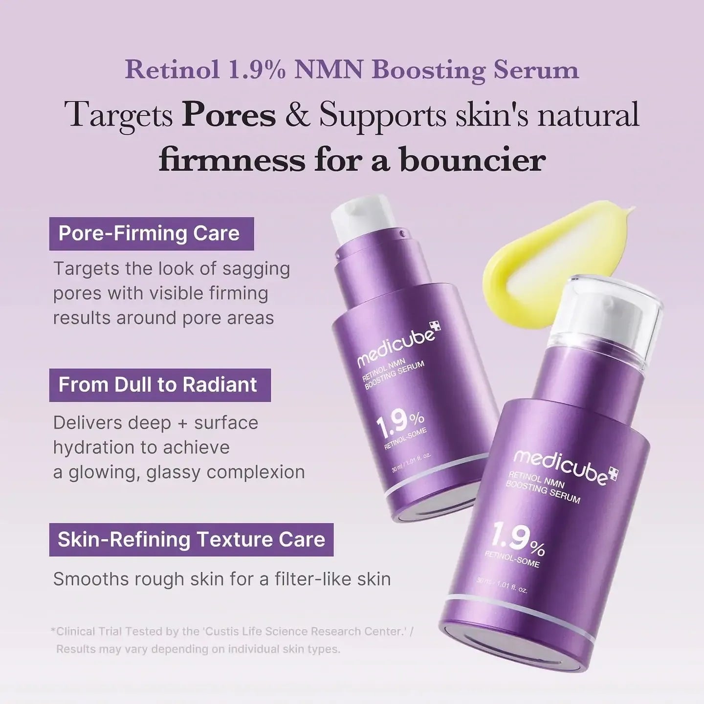 Medicube Retinol NMN Boosting Serum – Revive & Firm Night Elixir - 30 ml 