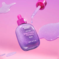 Eqqualberry K-Beauty serums like Bakuchiol Plumping Serum in clean, minimalist bottles for anti-aging and glow