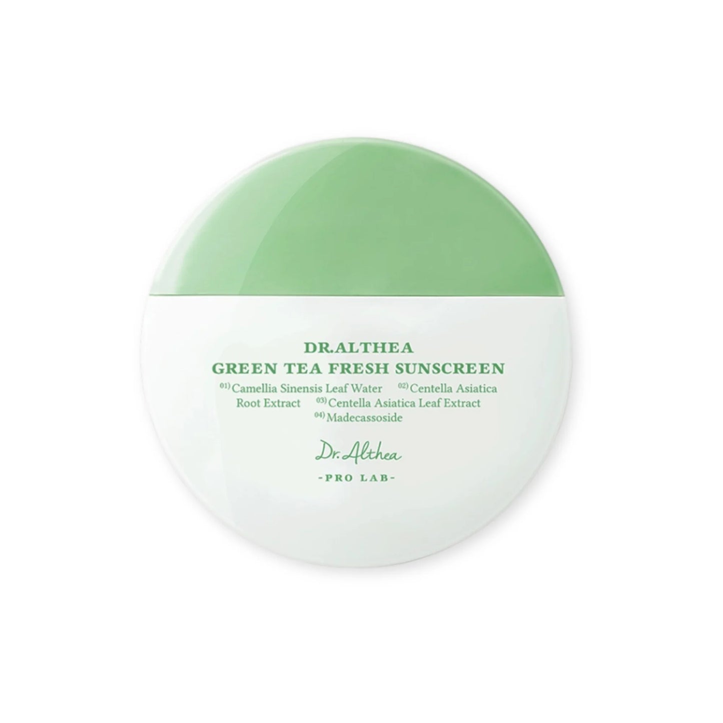 Dr.Althea Green Tea Fresh + Aqua Glowing Sunscreen Set