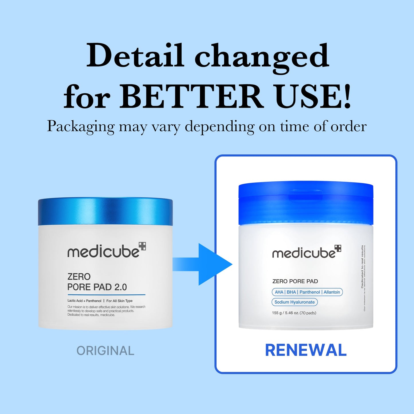 Medicube Zero Pore Pads 2.0 UAE
