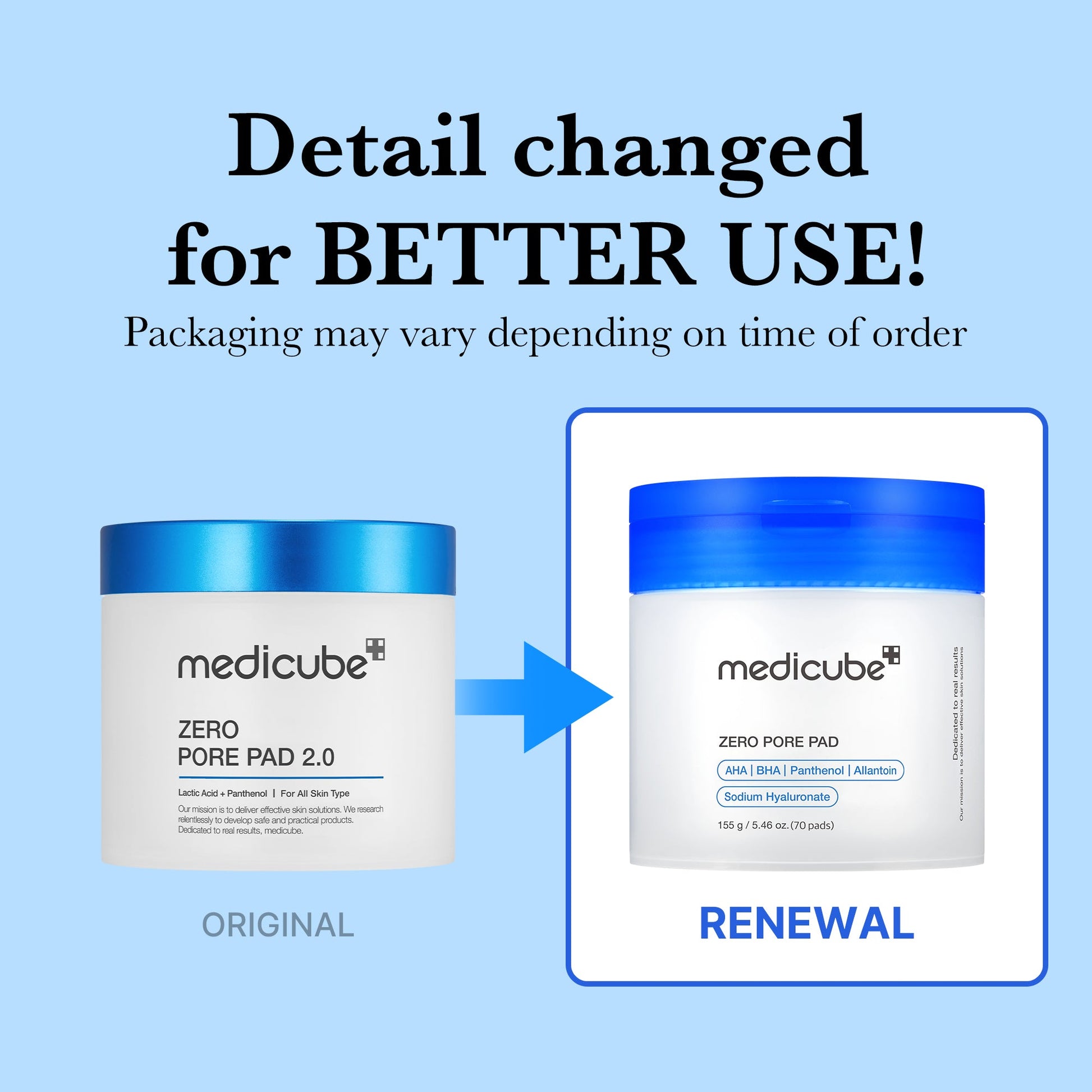 Medicube Zero Pore Pads 2.0 UAE