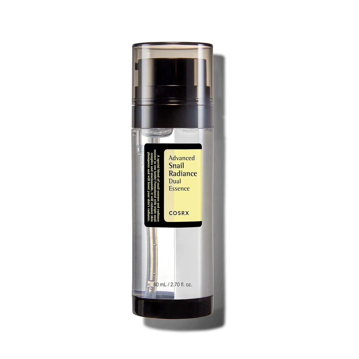 [Cosrx] Advanced Snail Radiance Dual Essence – Double the Power, Double the Glow 80ml