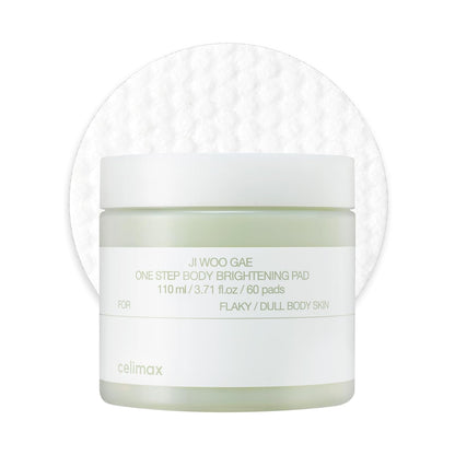 celimax Ji.Woo.Gae ONE STEP Body Brightening Pad | 110ml (60 pads)