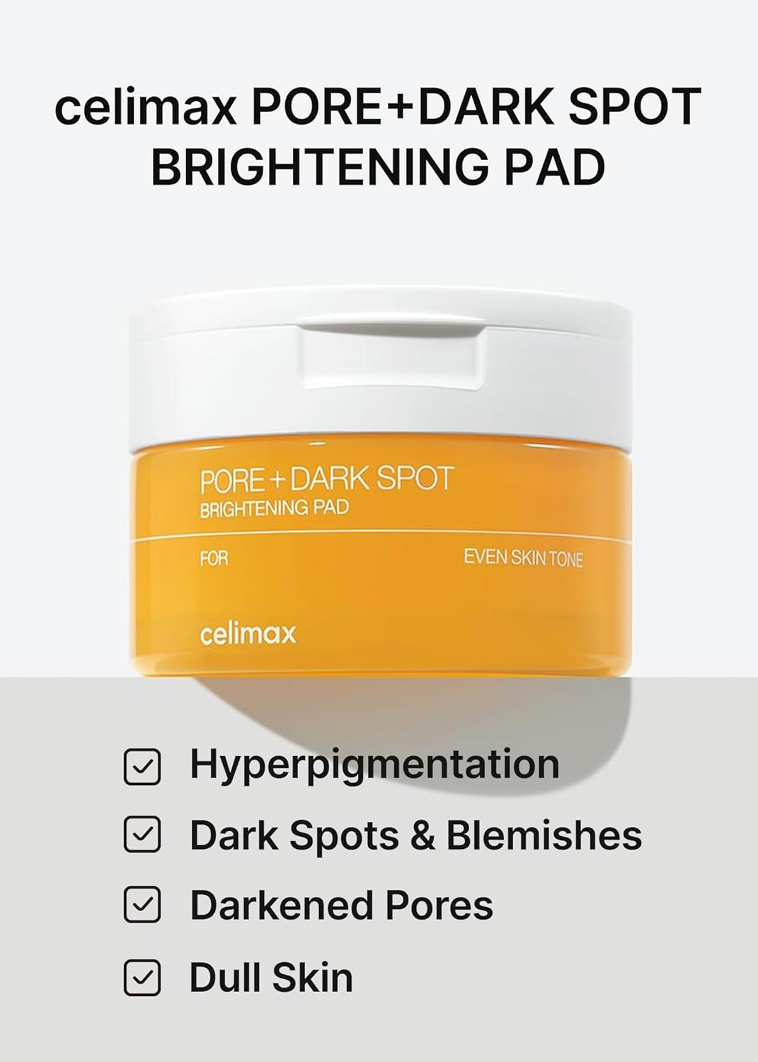 [celimax] PORE + DARK SPOT BRIGHTENING PAD