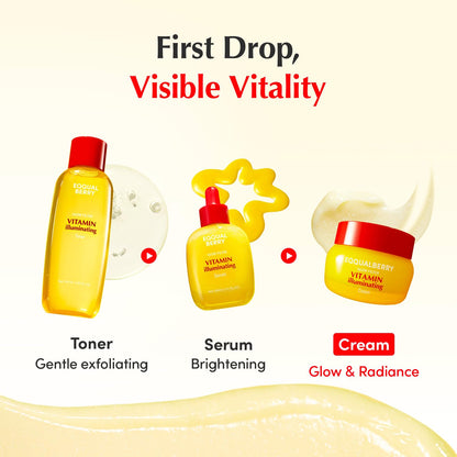 EQQUALBERRY Vitamin Illuminating Cream - 50ml