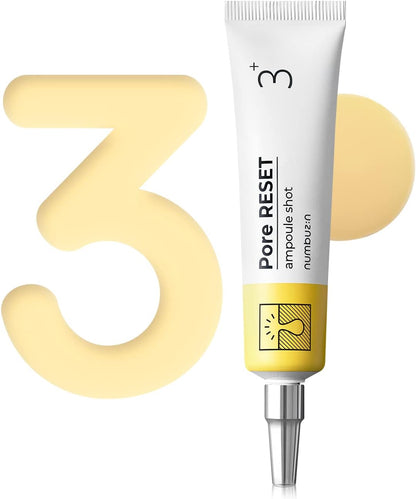 Numbuzin No.3 Pore Reset Ampoule Shot – 0.25 fl oz