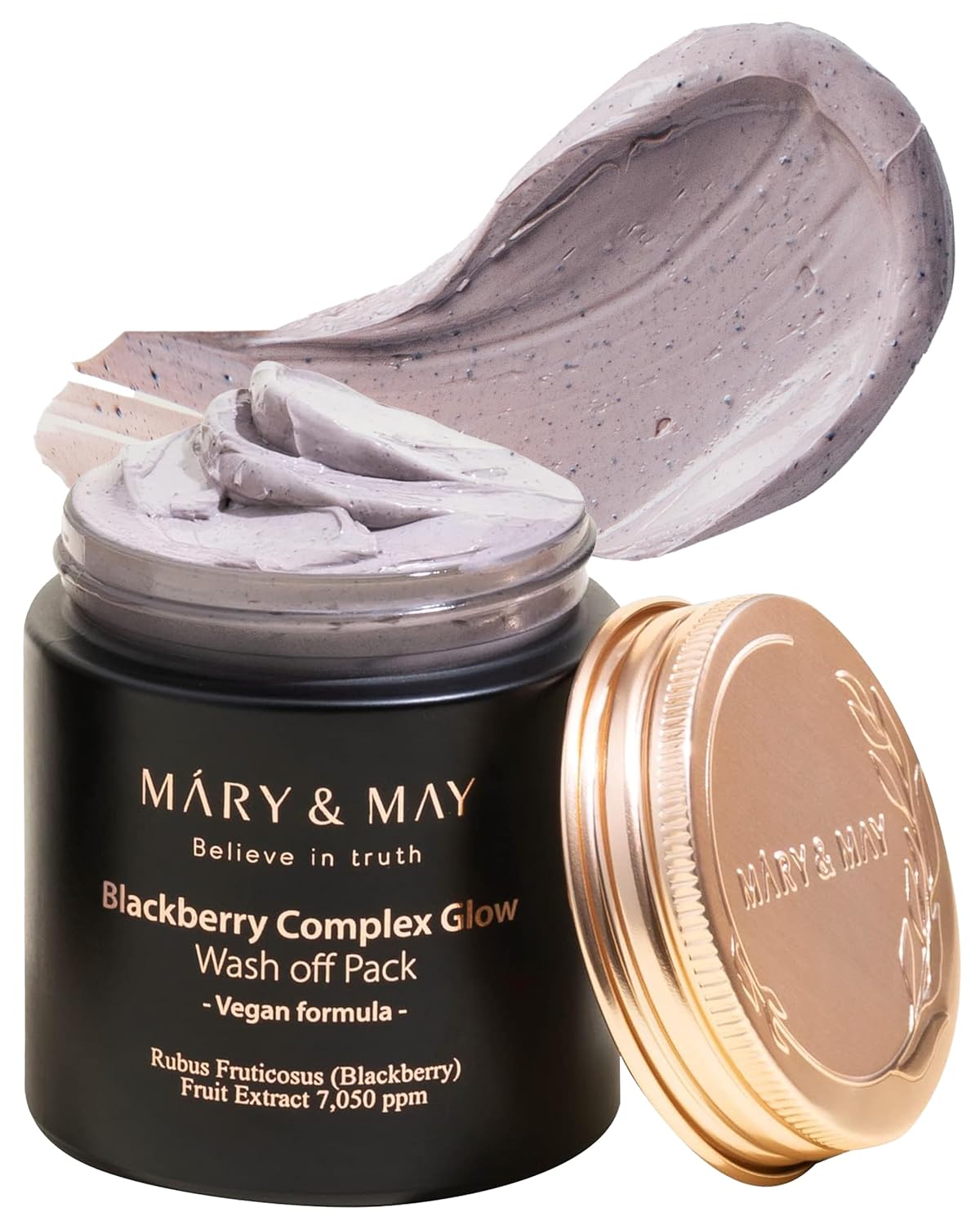 Mary&May Vegan Blackberry Complex Glow Wash Off Mask - 120g