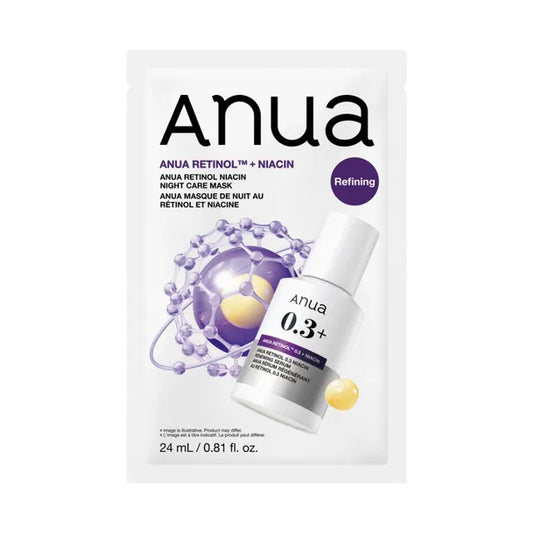 Anua Retinol Niacin Night Care Mask (24ml × 1 Sheet)
