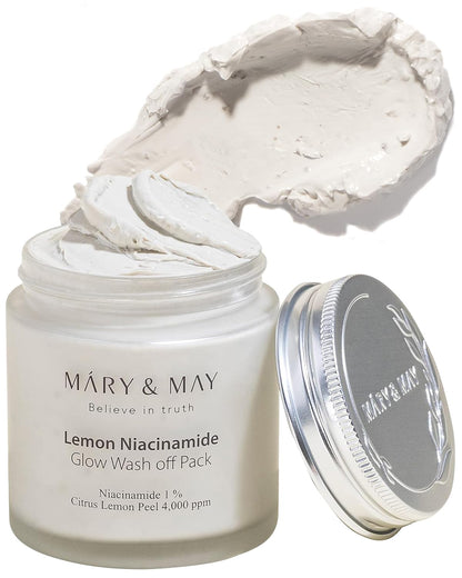 Mary&May Lemon Niacinamide Glow Wash off Pack - 125g