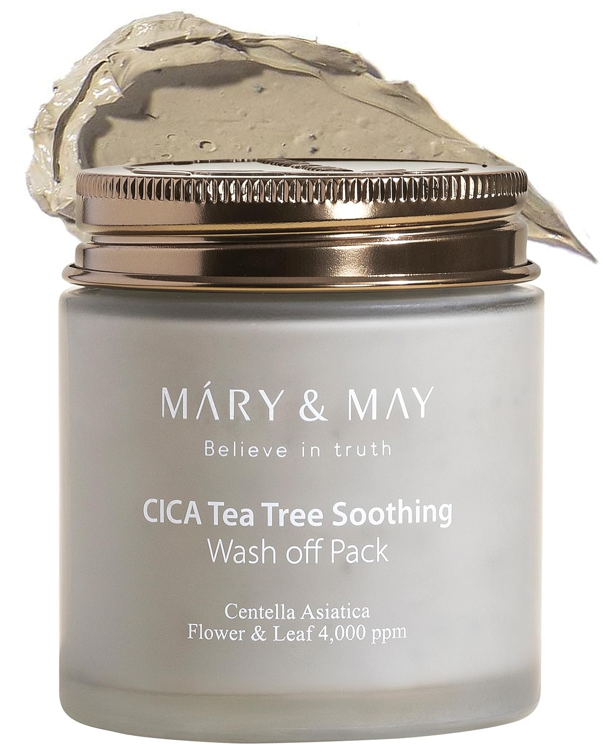 Mary&May Vegan Cica Tea Tree Soothing Wash Off Pack - 120g